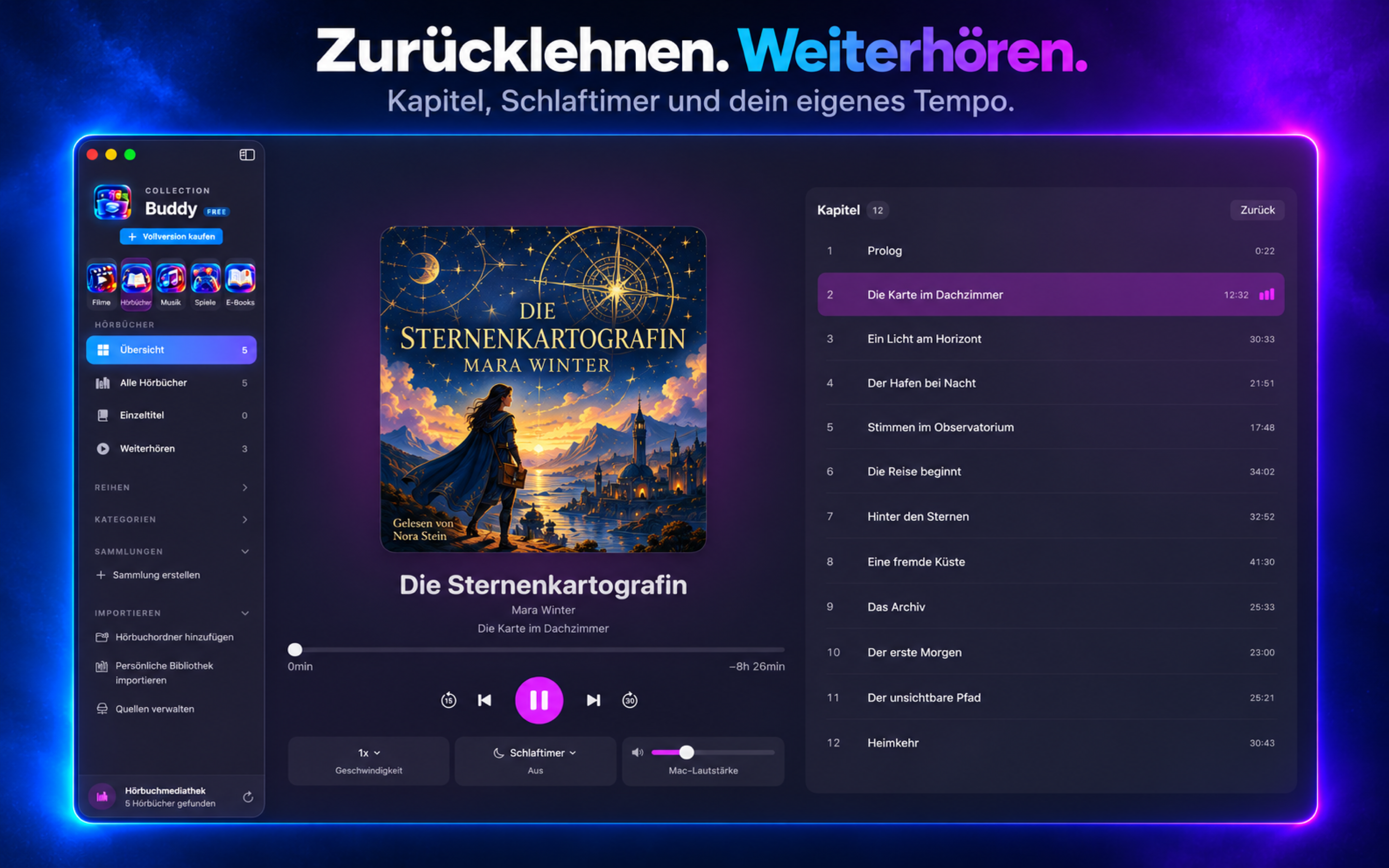 Hörbuchplayer in Collection Buddy